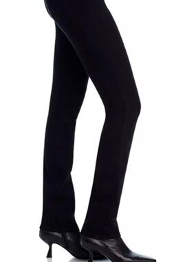 7 For All Mankind Black Denim Pants